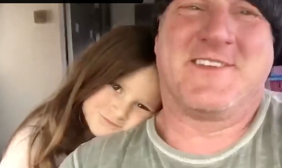 dad and daughter